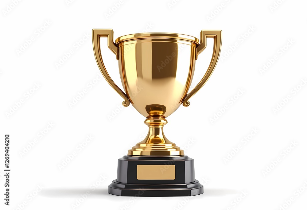 Golden Trophy: A Symbol of Achievement and Victory Golden Trophy: A Symbol of Achievement and Victory