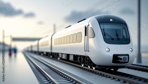 train, model train, toy train, electric train, high speed train, pastel, focus, train scene, black, white, railroad tracks, station, train station, train, travel, tourism, leisure, 3d, toy, background
