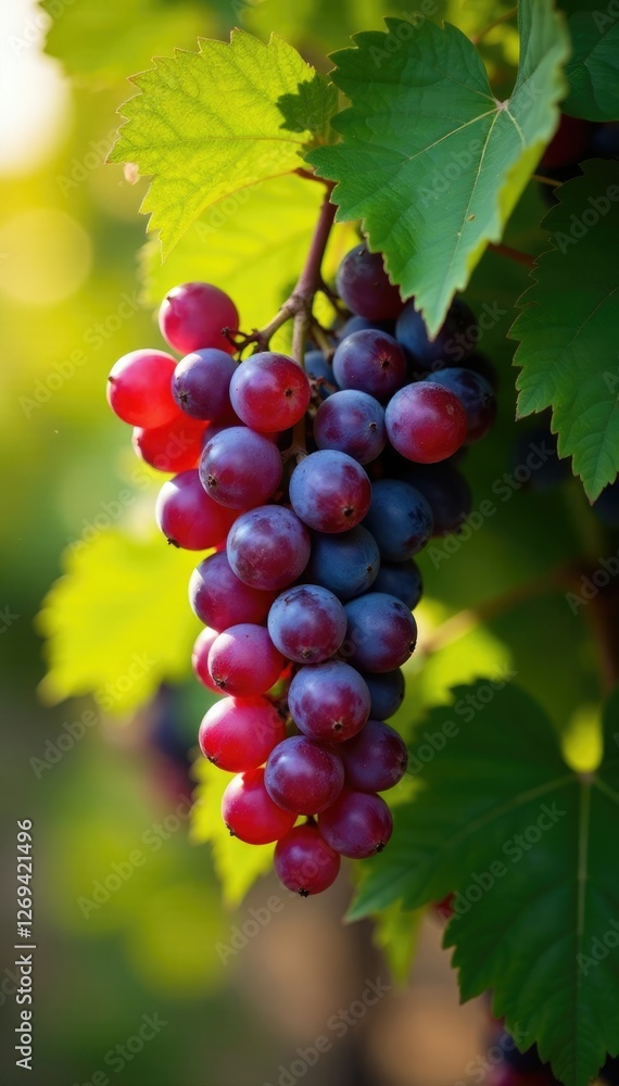 Grappoli d uva bianca appassiti sulla pianta di vigneto in agosto, sun, vine Grappoli d uva bianca appassiti sulla pianta di vigneto in agosto, sun, vine