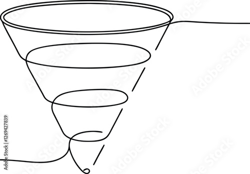 Marketing Sales Funnel Conversion Rate Optimization Strategy Diagram