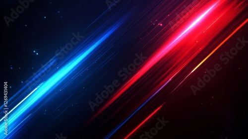 Colorful streaks of light create a dynamic abstract background perfect for technology themes