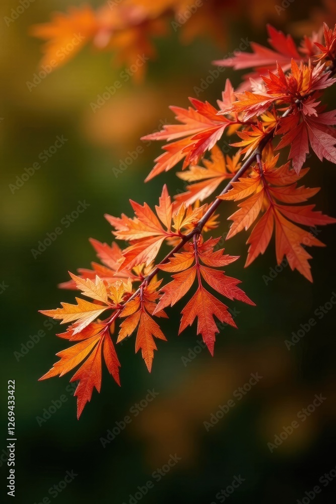 Foliage of Smaragd Thuja occidentalis on a branch in autumn, Thuja occidentalis, autumn colors Foliage of Smaragd Thuja occidentalis on a branch in autumn, Thuja occidentalis, autumn colors
