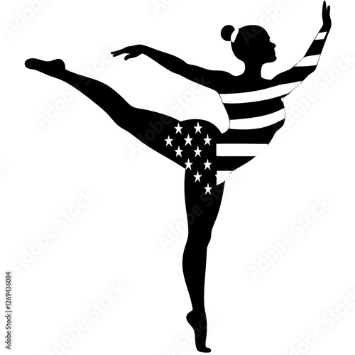 ballet dancer silhouette
