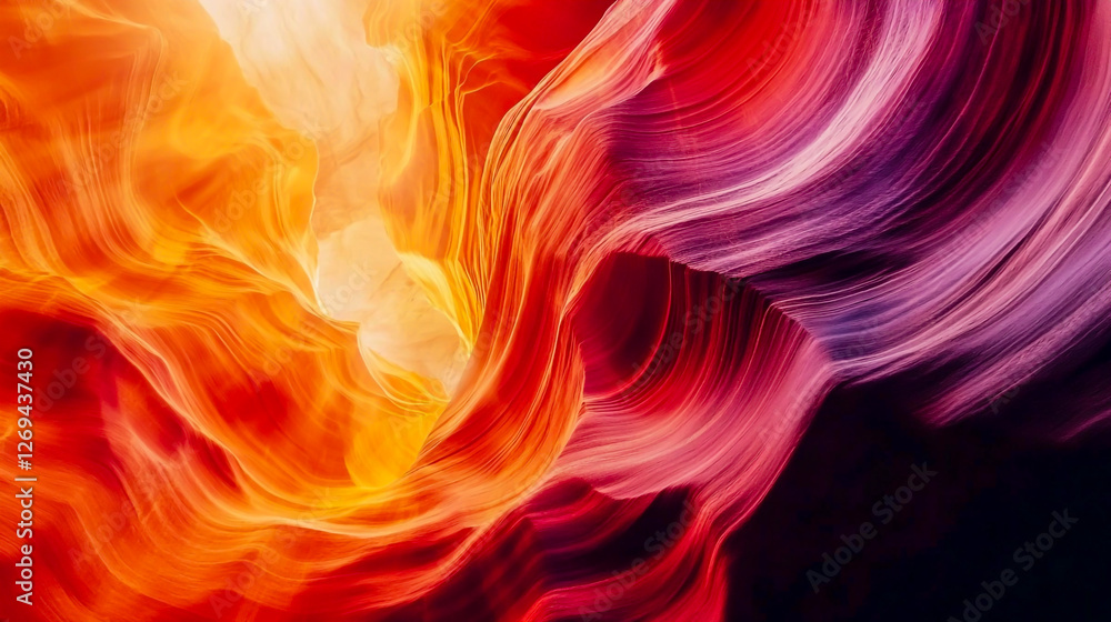 Beautiful sandstone formations in Antelope Canyon, Arizona, USA. Red and orange hues Beautiful sandstone formations in Antelope Canyon, Arizona, USA. Red and orange hues