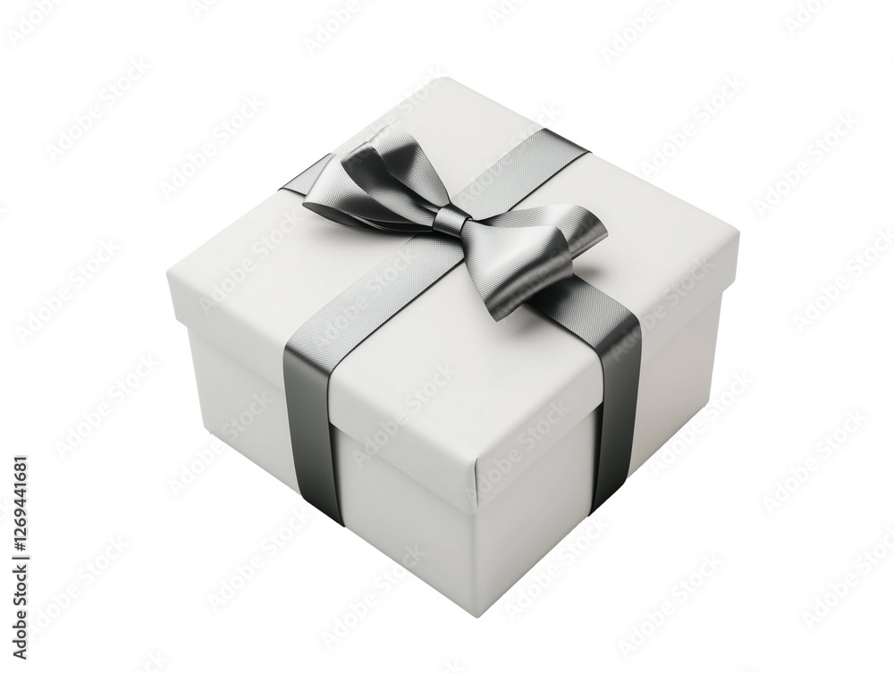 3d rendered gift box with transparent background 3d rendered gift box with transparent background