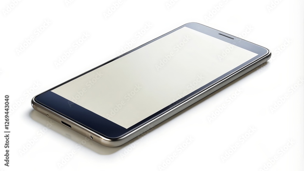 Smartphone, Mobile Phone, Cellphone on White Background Smartphone, Mobile Phone, Cellphone on White Background