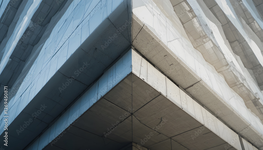 Abstract Architectural Concrete Structure Detail Abstract Architectural Concrete Structure Detail