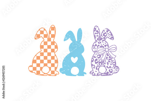 Easter Bunny T Shirt Design