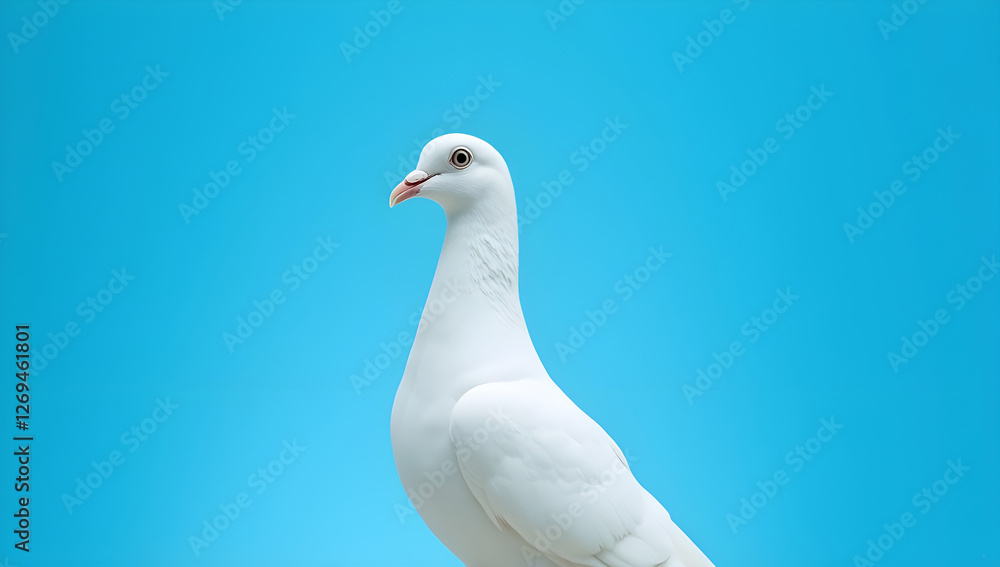 Fototapeta premium The World of Pigeons: Facts, Breeds, and Habits
