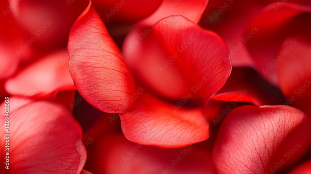 Close-up of vibrant red rose petals with intricate texture and soft edges Close-up of vibrant red rose petals with intricate texture and soft edges