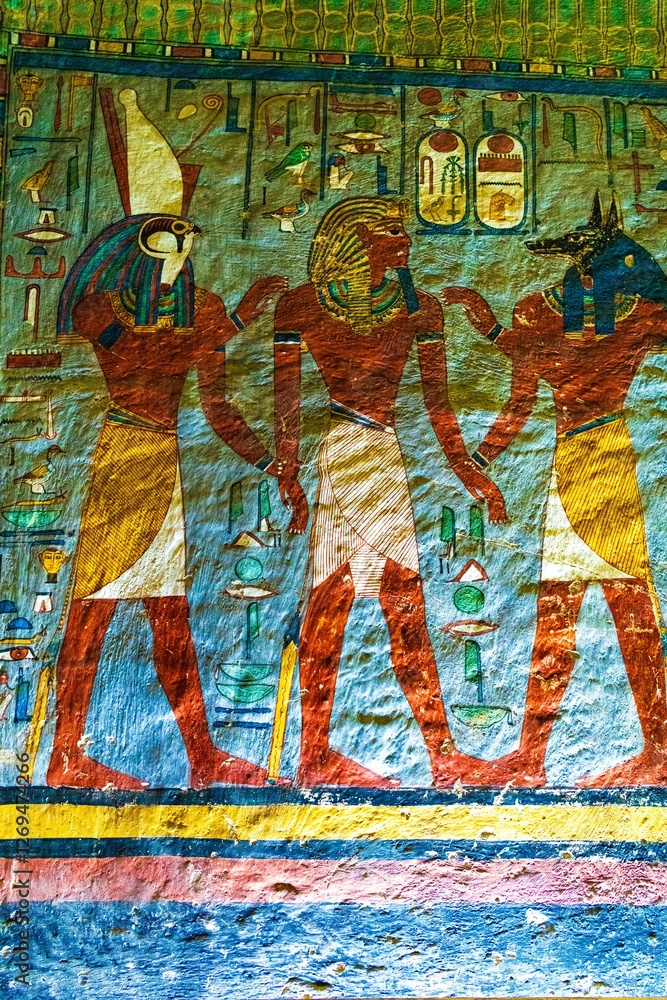 Obraz premium Die Tempel von Luxor und Karnak