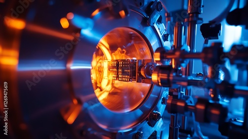 Engineers are testing microchips in extreme temperatures to verify stability.