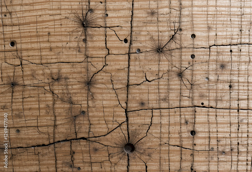 a fairly rugged brown wood texture