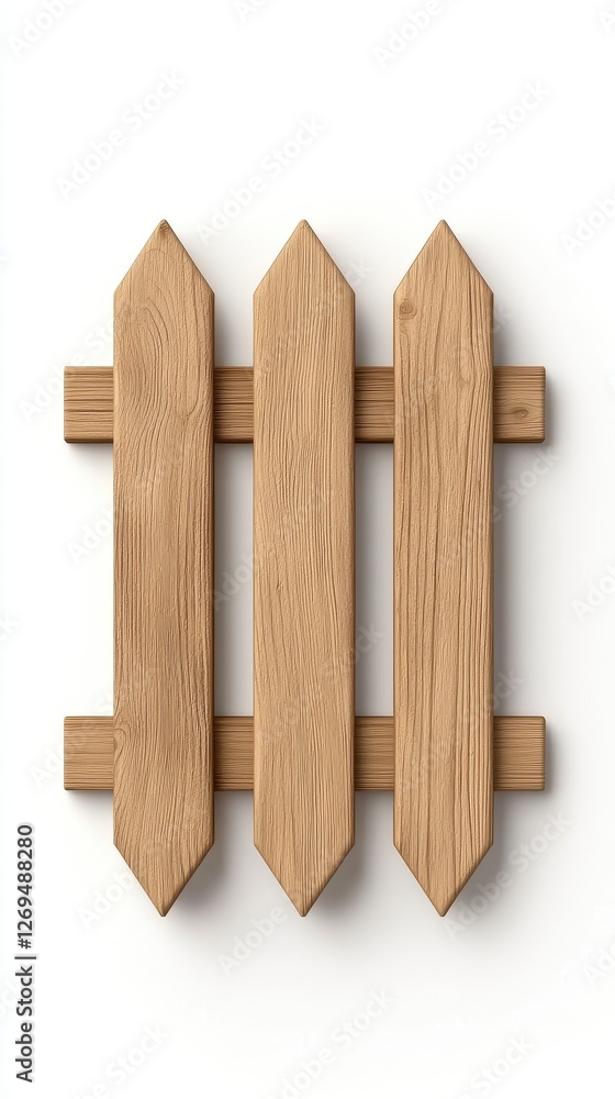 A rustic wooden fence panel perfect for enhancing outdoor aesthetics. A rustic wooden fence panel perfect for enhancing outdoor aesthetics.