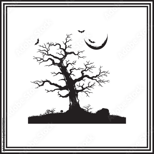 Haunter tree silhouette