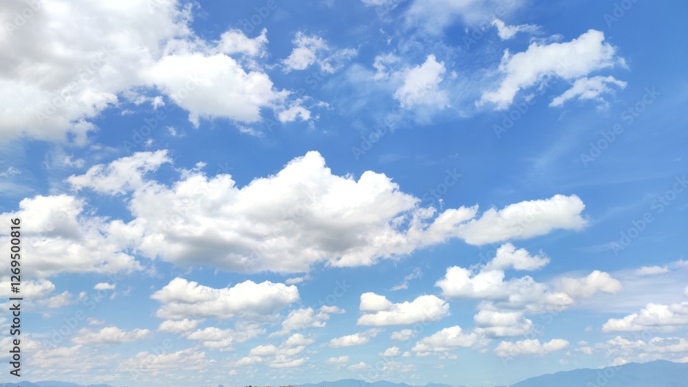blue sky with clouds. clear sky with cloud and nature blue sky with clouds. clear sky with cloud and nature