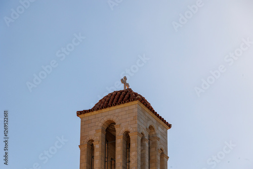 Church of Agion Anargyron in Paphos, Greece, 24.11.2024 photo