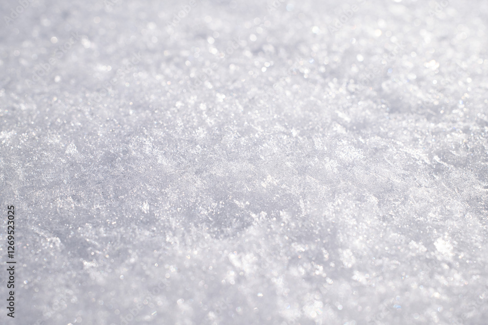 Frozen snow - white surface background Frozen snow - white surface background