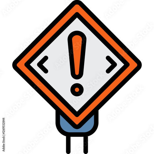 signaling caution icon