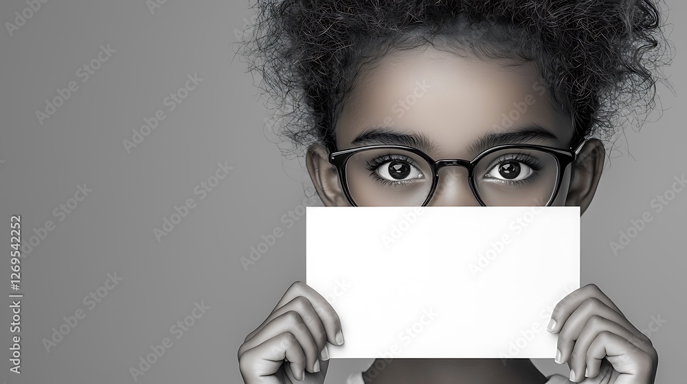 Striking black and white portrait of a Black queer figure holding up a blank paper to conceal their face, taken in a modern coffee shop with a cinematic documentary feel. Ultra-Realistic, Photo Striking black and white portrait of a Black queer figure holding up a blank paper to conceal their face, taken in a modern coffee shop with a cinematic documentary feel. Ultra-Realistic, Photo