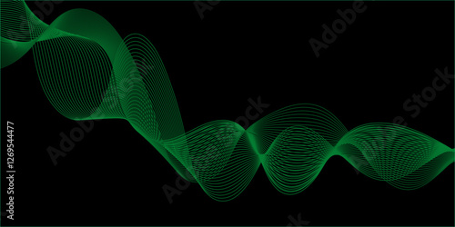 smooth element swoosh speed wave modern stream geometric wave lines, abstract luxury and curved geometric frequency sound wave lines and line technology, Digital various curved frequency wave lines.