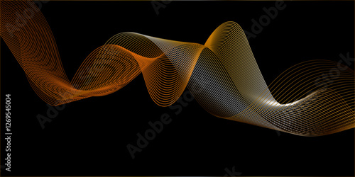 smooth element swoosh speed wave modern stream geometric wave lines, abstract luxury and curved geometric frequency sound wave lines and line technology, Digital various curved frequency wave lines.