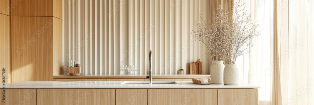 Modern Minimalist Kitchen Design With Natural Elements Modern Minimalist Kitchen Design With Natural Elements