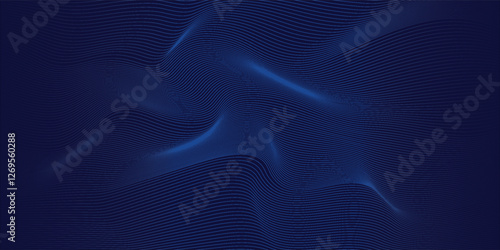 Premium background design with diagonal dark blue line pattern. Vector horizontal template for digital lux business banner, contemporary formal invitation,