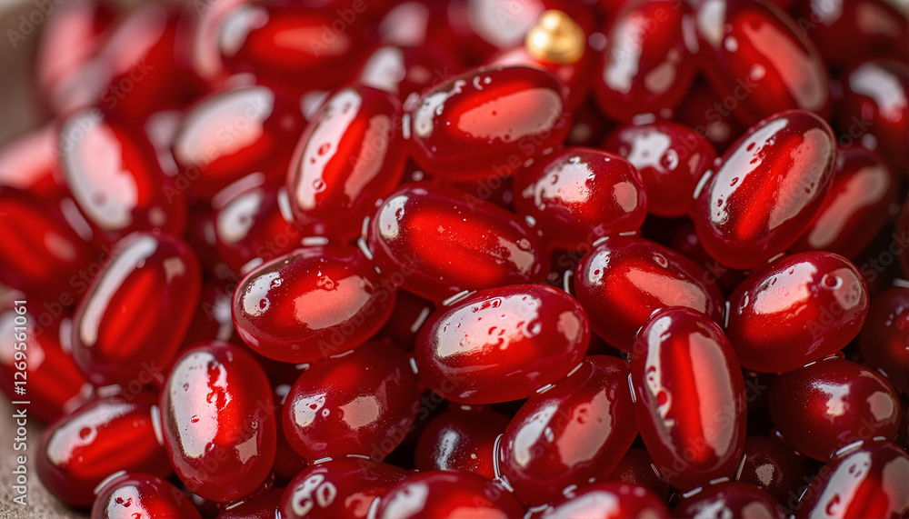 Red jelly candies close-up shot for blogs, websites, confectionery-themed designs, product promotion, recipes, snack ideas, and educational content about sweets Red jelly candies close-up shot for blogs, websites, confectionery-themed designs, product promotion, recipes, snack ideas, and educational content about sweets