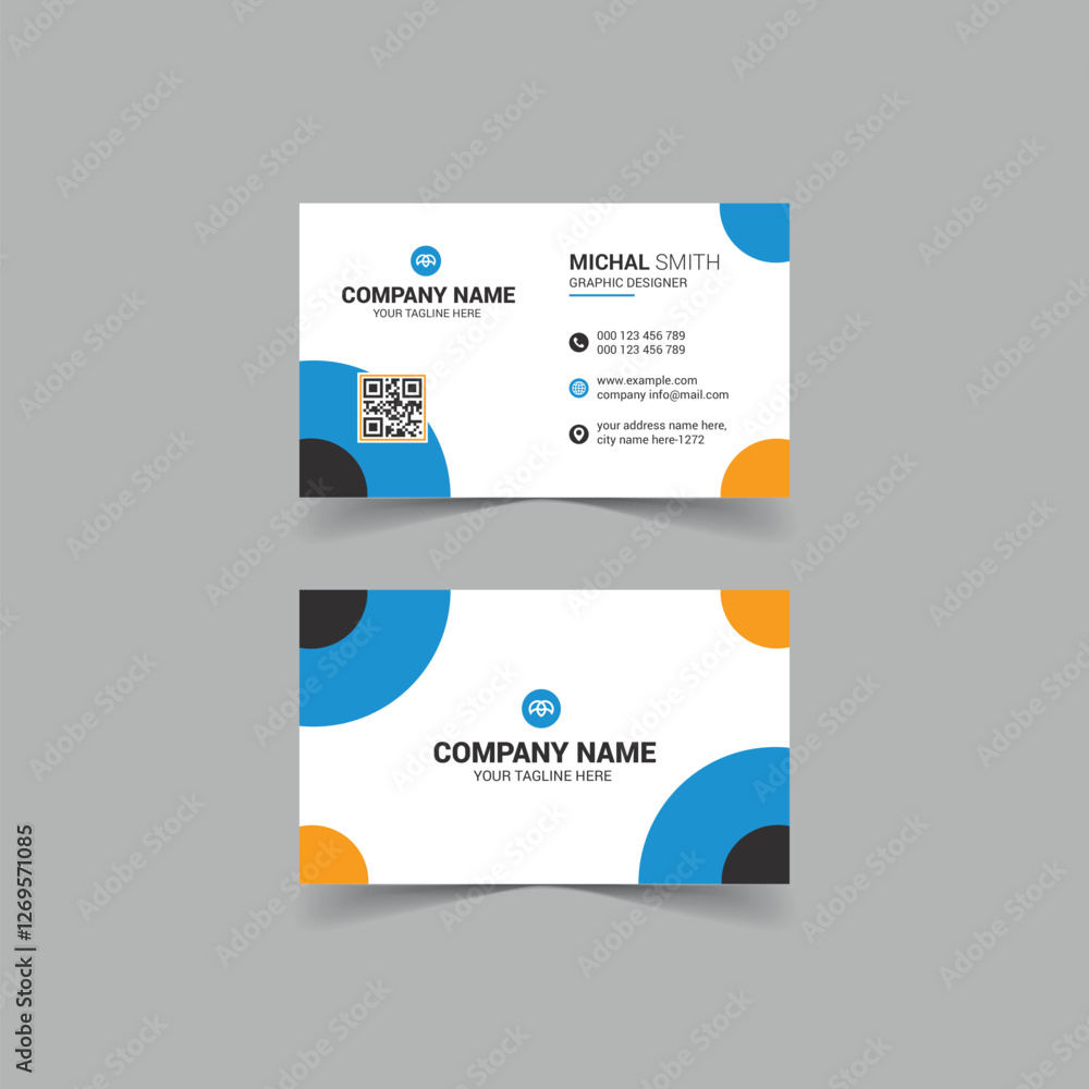 modern business card template modern business card template