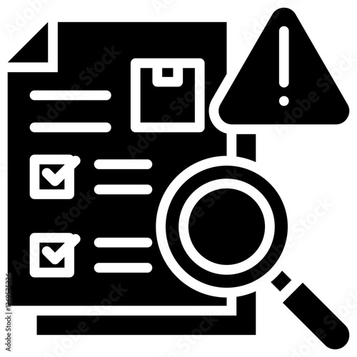 Risk Analysis Icon