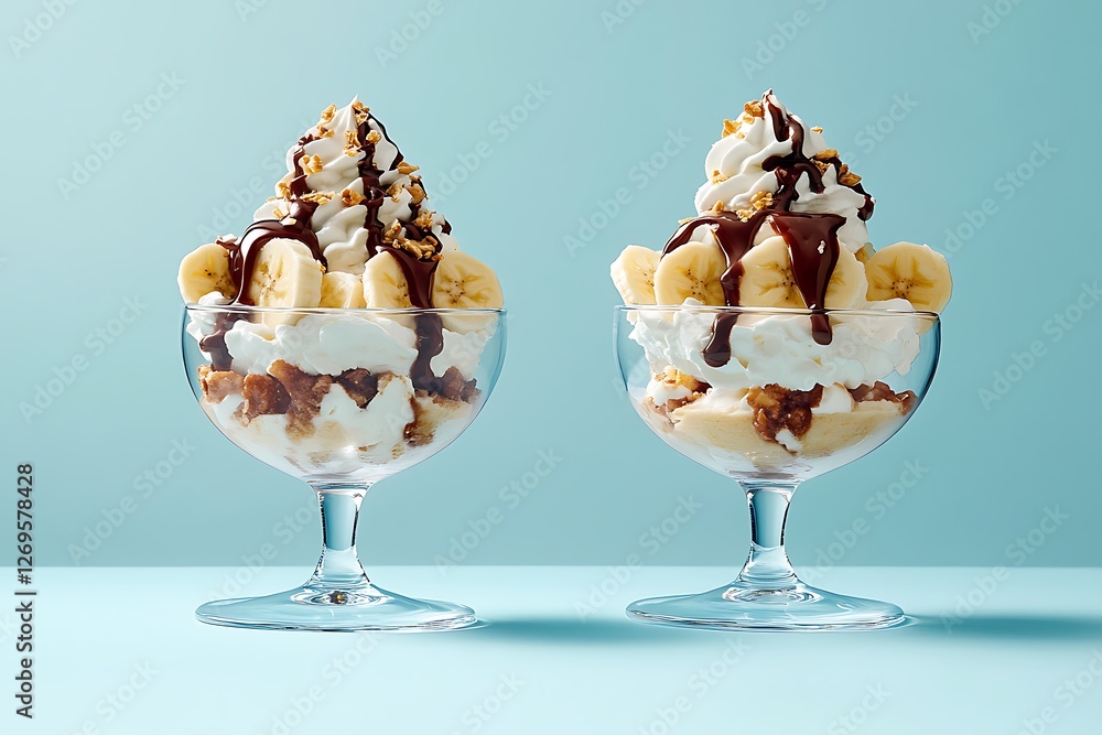 Scrumptious Banana Chocolate Dessert Parfait Scrumptious Banana Chocolate Dessert Parfait