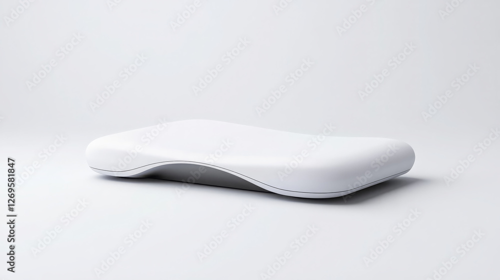 sleek and futuristic product design concept featuring smooth, white surface with unique shape. This innovative design emphasizes minimalism and modern aesthetics, perfect for contemporary spaces sleek and futuristic product design concept featuring smooth, white surface with unique shape. This innovative design emphasizes minimalism and modern aesthetics, perfect for contemporary spaces