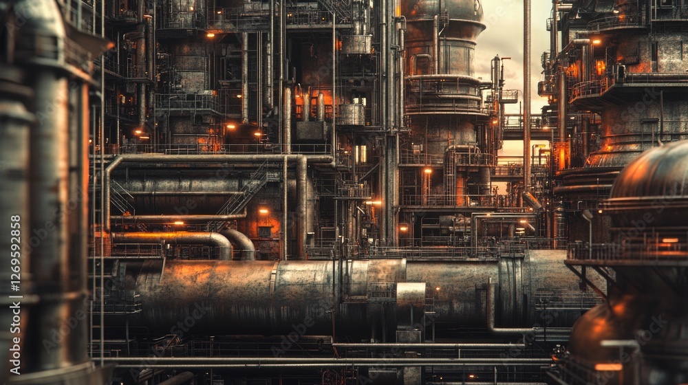 Industrial pipes and machinery Industrial pipes and machinery
