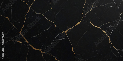 Panoramic black and white stone marble texture background. Black marble texture for skin tile wallpaper luxurious background. Black and white wave line floor ceramic counter texture stone tile