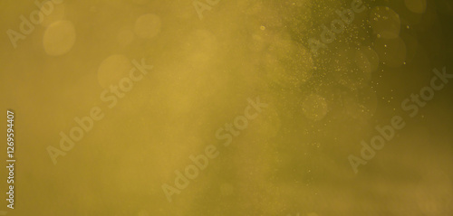 Wallpaper Mural Abstract golden yellow bokeh background with soft glowing light and blurred particles, ideal for designs, presentations, and festive themes Torontodigital.ca