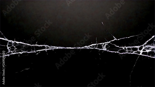 spider web with dew drops