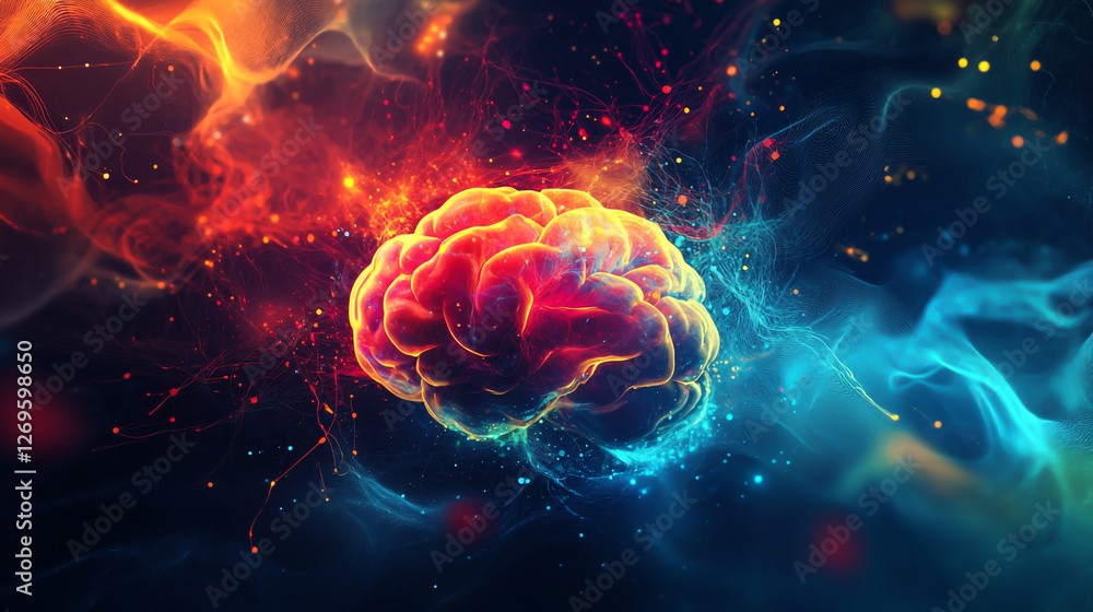 Fototapeta premium Digital background perfect for tech processes, neural networks, artificial intelligence, data transfer and encryption, digital archives.