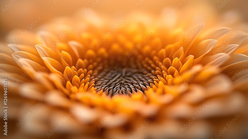 Delicate macro capture of vibrant orange flower bloom nature's beauty close-up natural light floral concept Delicate macro capture of vibrant orange flower bloom nature's beauty close-up natural light floral concept