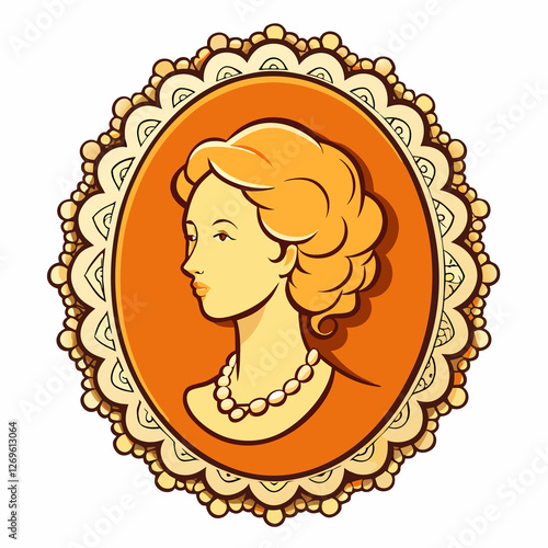 vector illustration of a girl