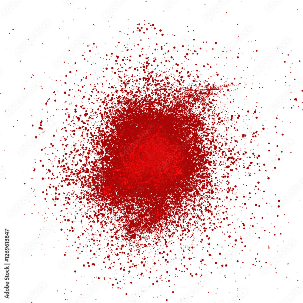 red spray paint stain texture effect without background red spray paint stain texture effect without background