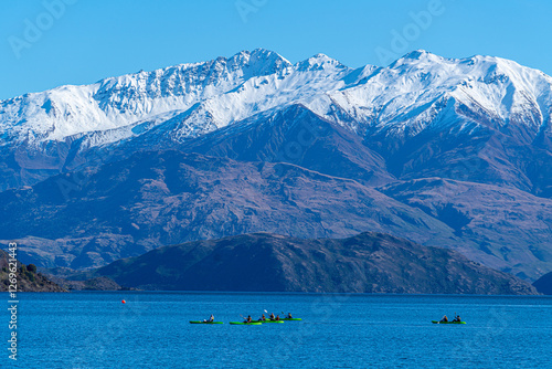 view around lake wanaka new zealand