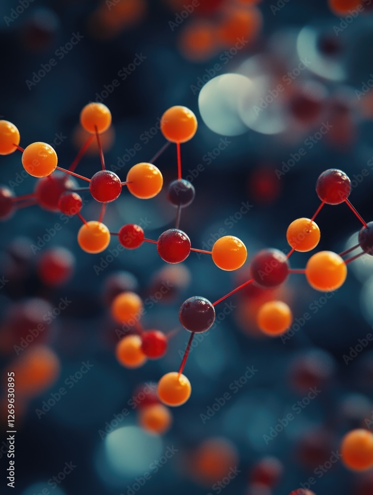 Close-up of red and orange berries Close-up of red and orange berries