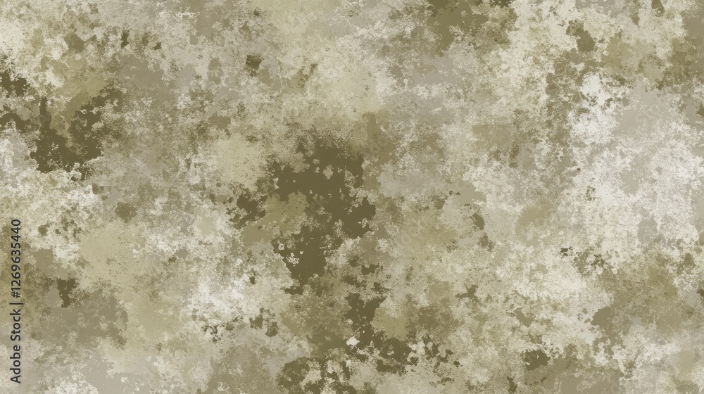 Fototapeta premium Abstract Beige and Olive Green Textured Background