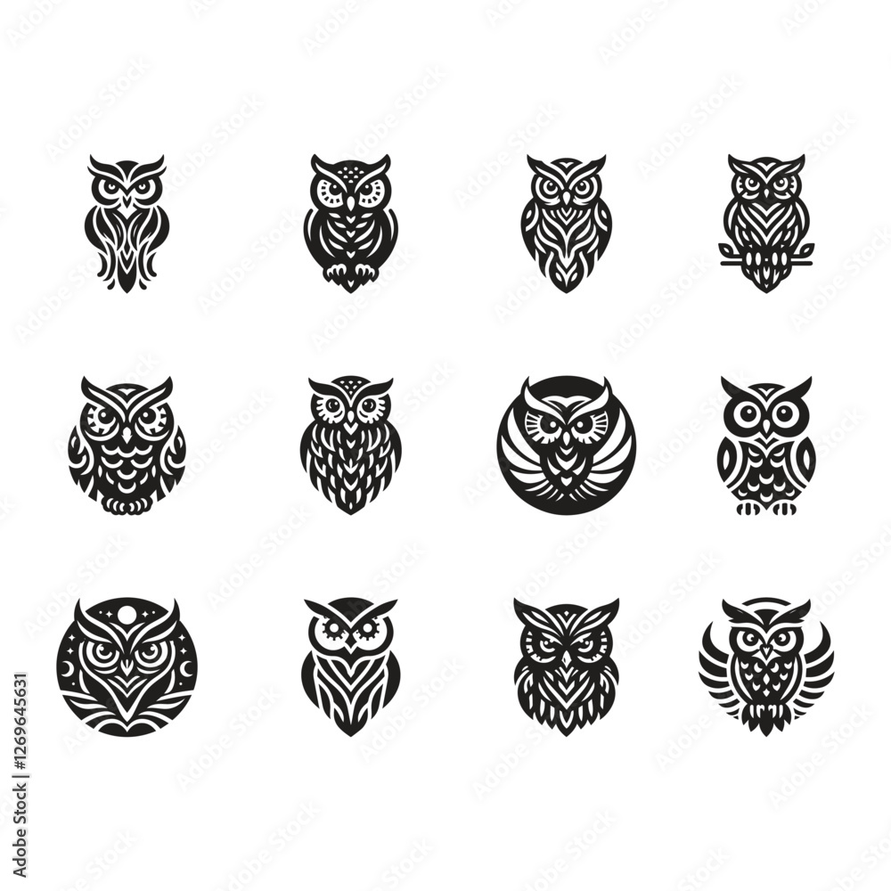 Collection of owls Collection of owls