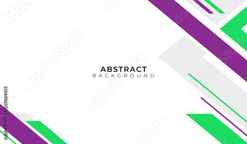 Free Download Green and purple abstract geometric background vector illustration - GFXLoad