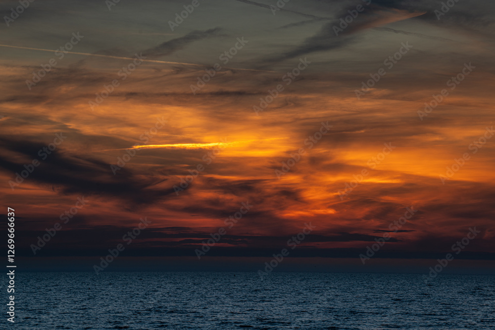 Fototapeta premium Sunset on the Beach
