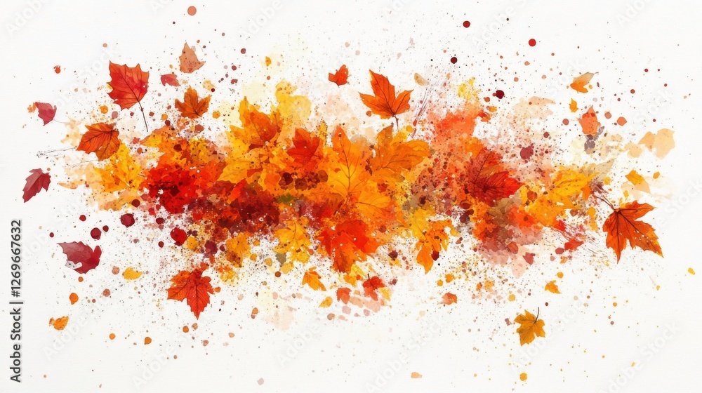 Autumn Splatter Paint Art, Studio, Digital Artwork, Warm Colors, Aesthetic, Fall Vibes Autumn Splatter Paint Art, Studio, Digital Artwork, Warm Colors, Aesthetic, Fall Vibes