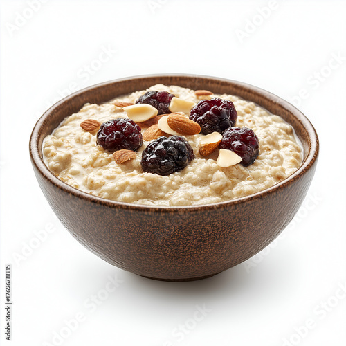 oatmeal with berries
