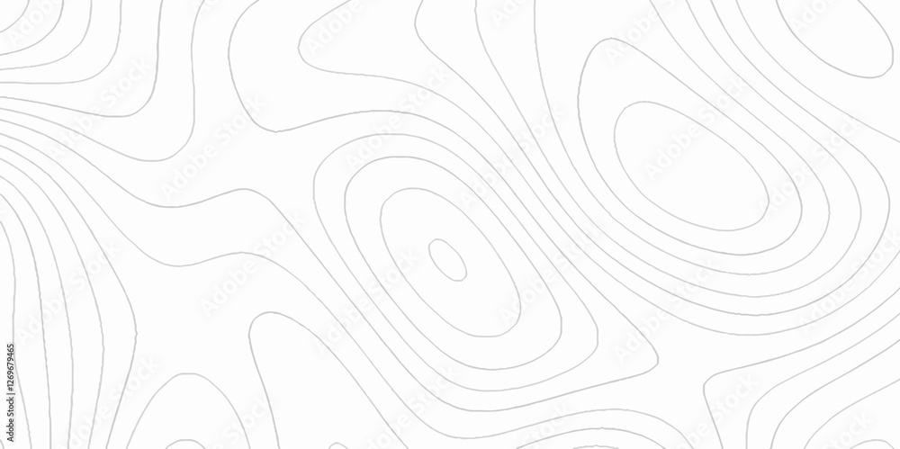 White wave paper curved reliefs abstract topographic contour map with geology concept, Topographic map lines background with black stripes, The concept of a geography scheme geometric lines backdrop. White wave paper curved reliefs abstract topographic contour map with geology concept, Topographic map lines background with black stripes, The concept of a geography scheme geometric lines backdrop.